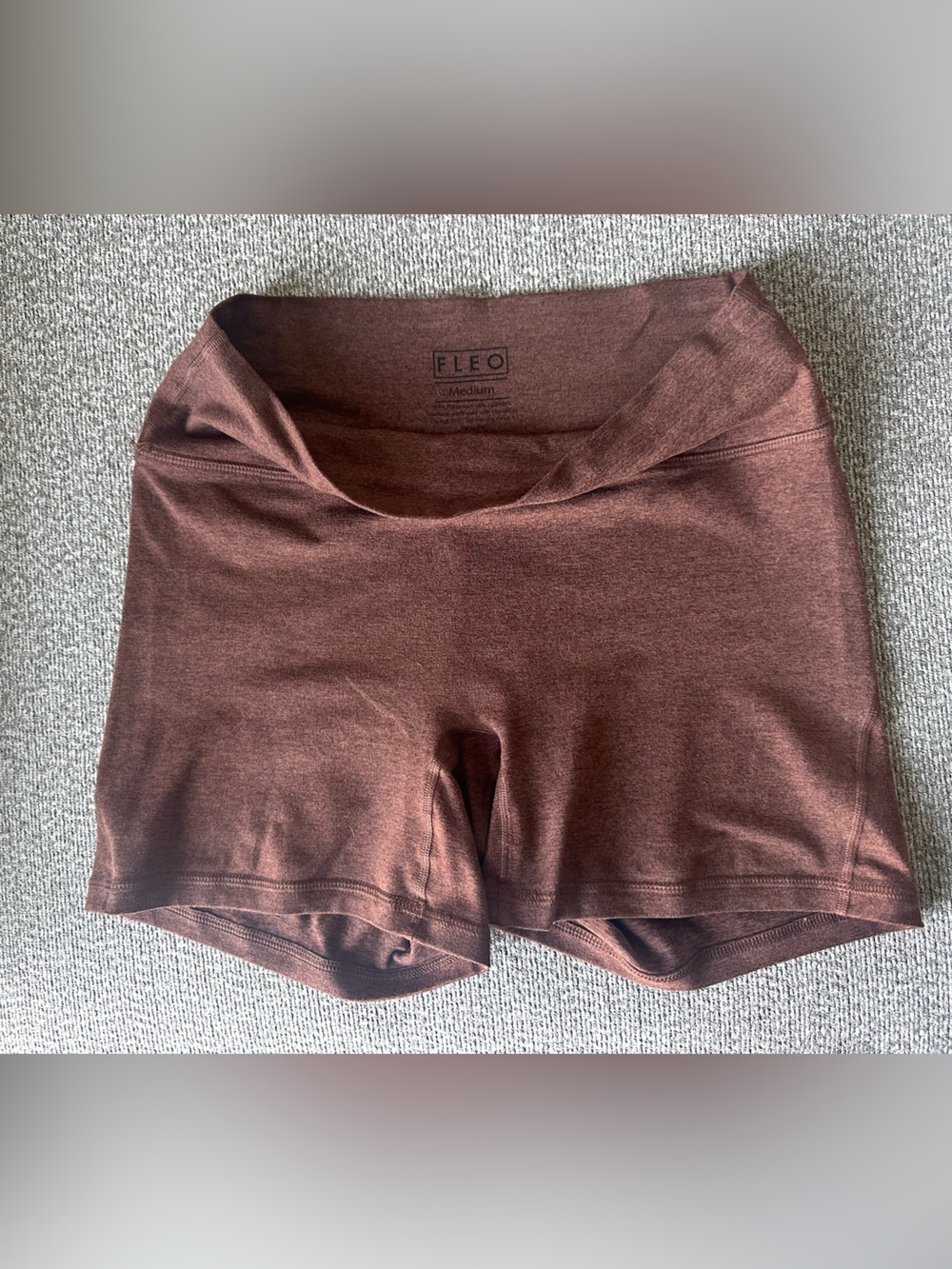 Brown FLEO Shorts (5inch)